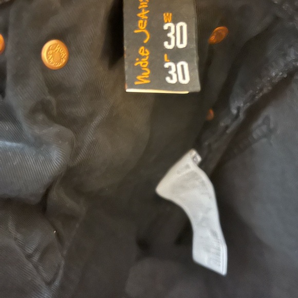 Men's Black Denim Jeans - Picture 5 of 5